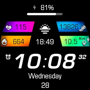 Colorful Fitness Tracker 33